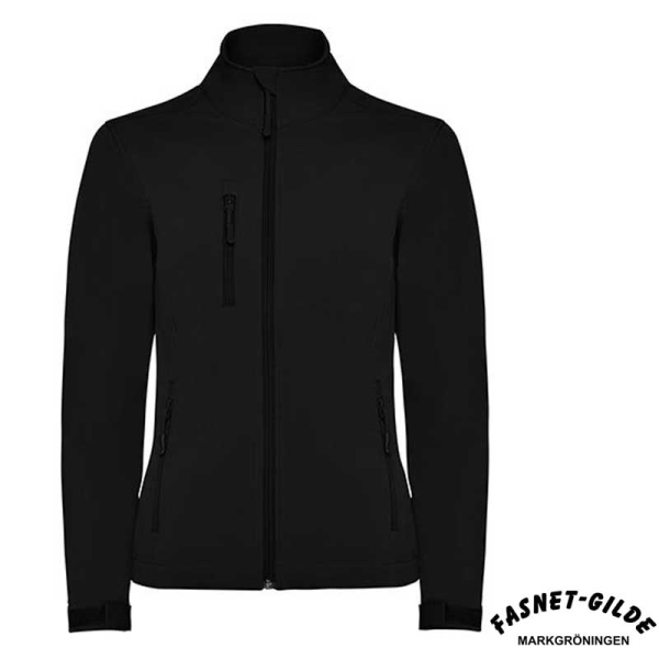 Softshelljacke Damen / schwarz