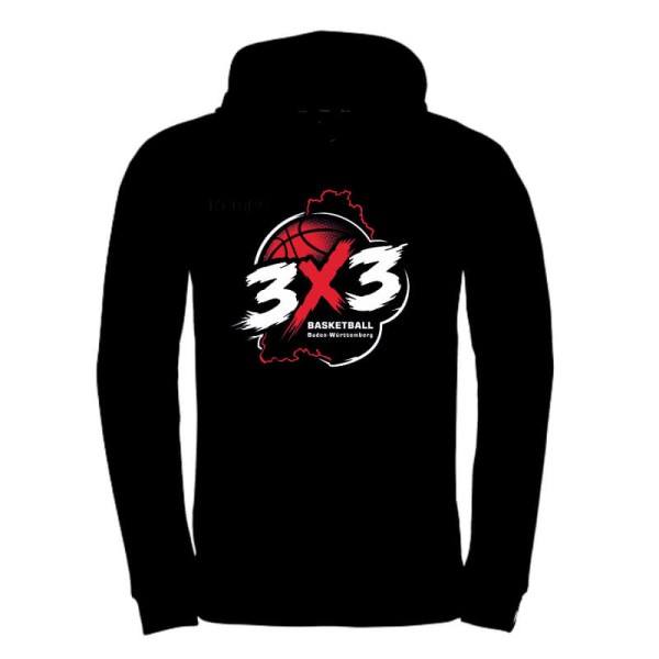 BBW 3x3 STMT Hoody / schwarz