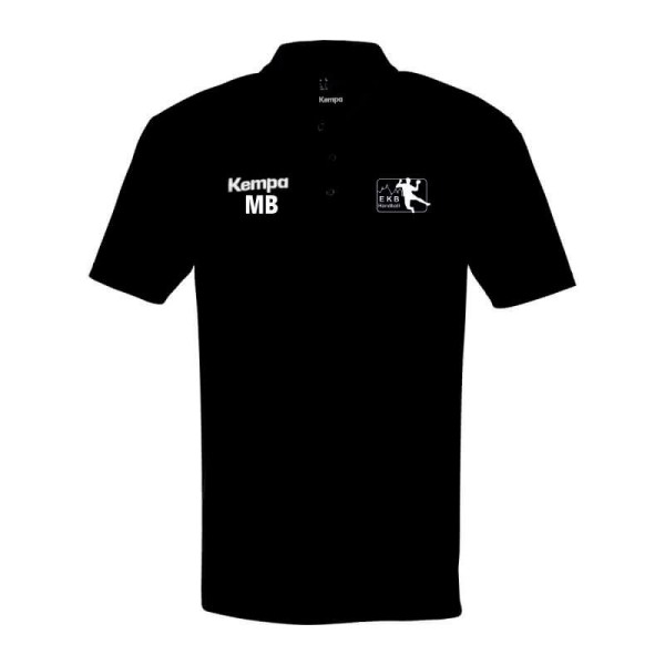 Polo-Shirt Erwachsene/Kinder / schwarz