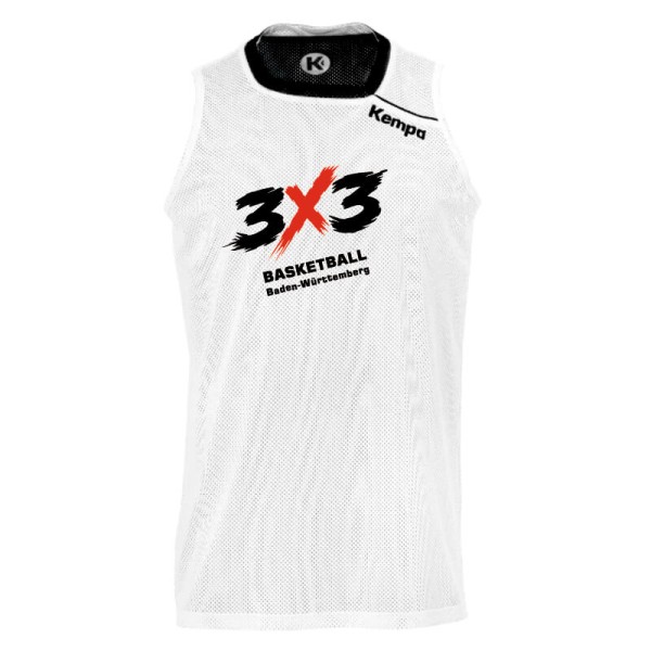 BBW 3x3 Wendetrikot / schwarz/weiß