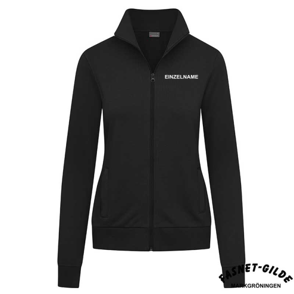 Sweatjacke Damen / schwarz