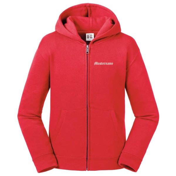 Kinder Kapuzenjacke / rot