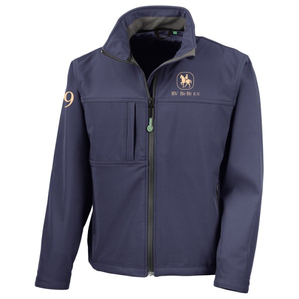 Herren Softshell Jacke Navy - Dressur