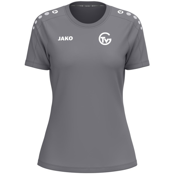 T-Shirt Polyester One Damen / grau