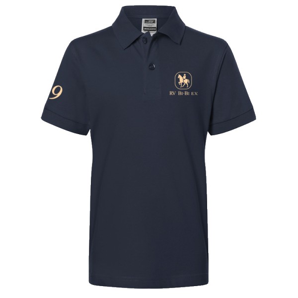 Kinder Polo-Shirt Navy - Springer