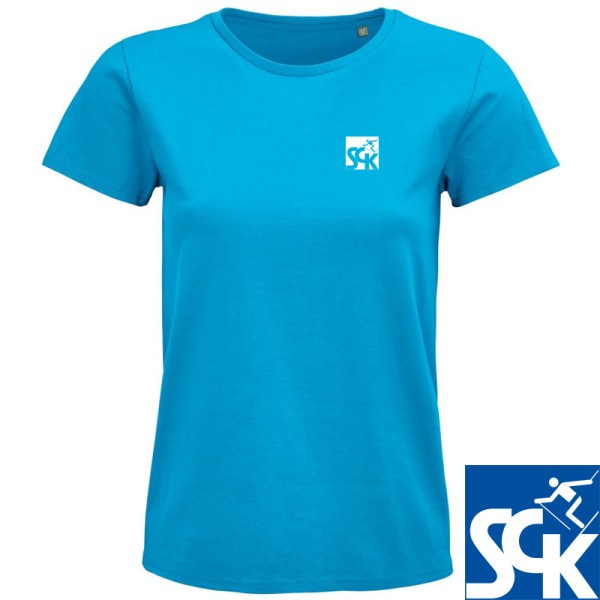 SCK T-Shirt Damen / aqua