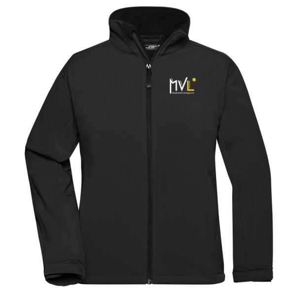 MVL Softshelljacke / Damen Schwarz