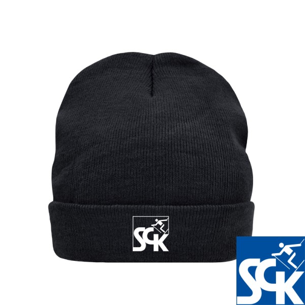 SCK Strickmütze / schwarz