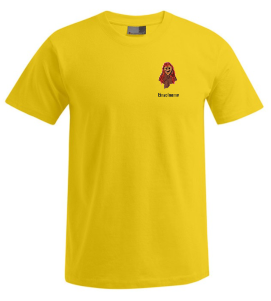 Damen T-Shirt / gelb