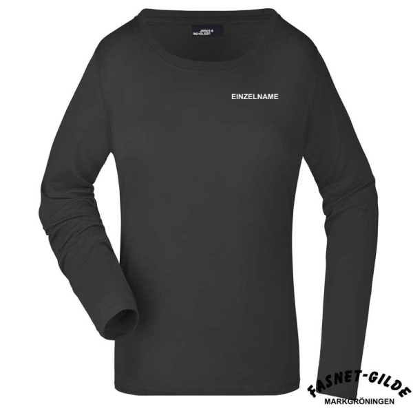 Longsleeves Herren / schwarz