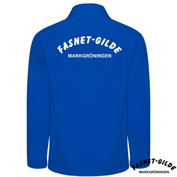 Softshelljacke Herren/Kinder / royalblau